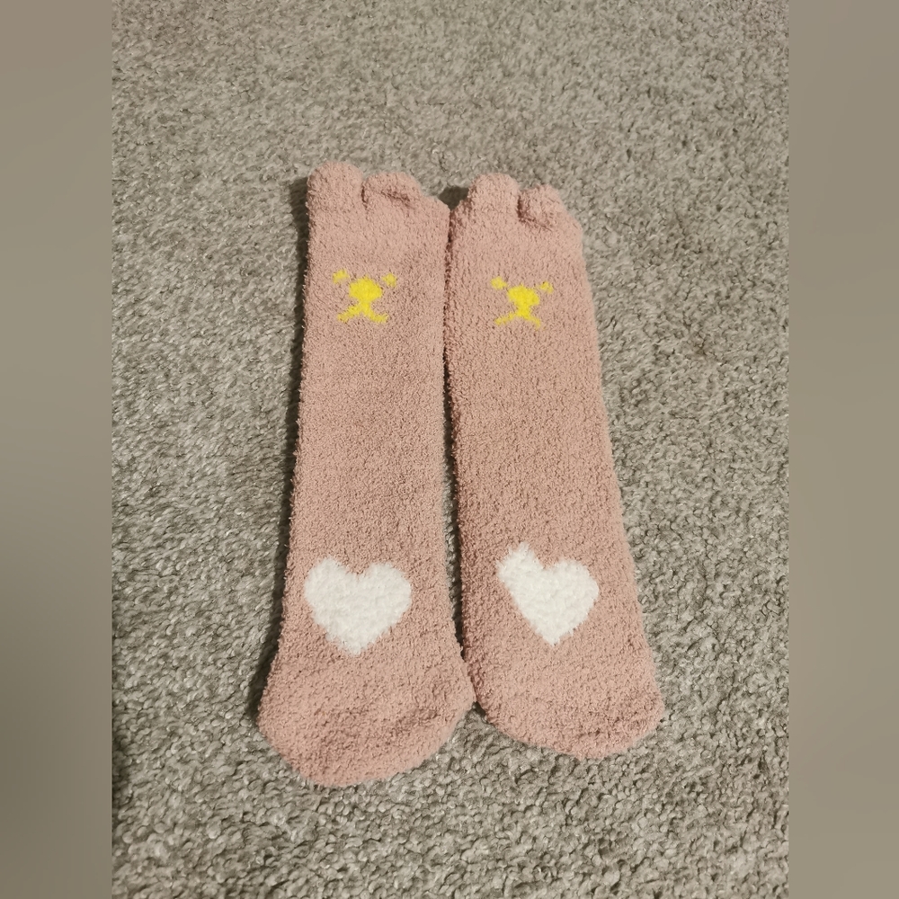 New Fluffy Animal socks NWOT